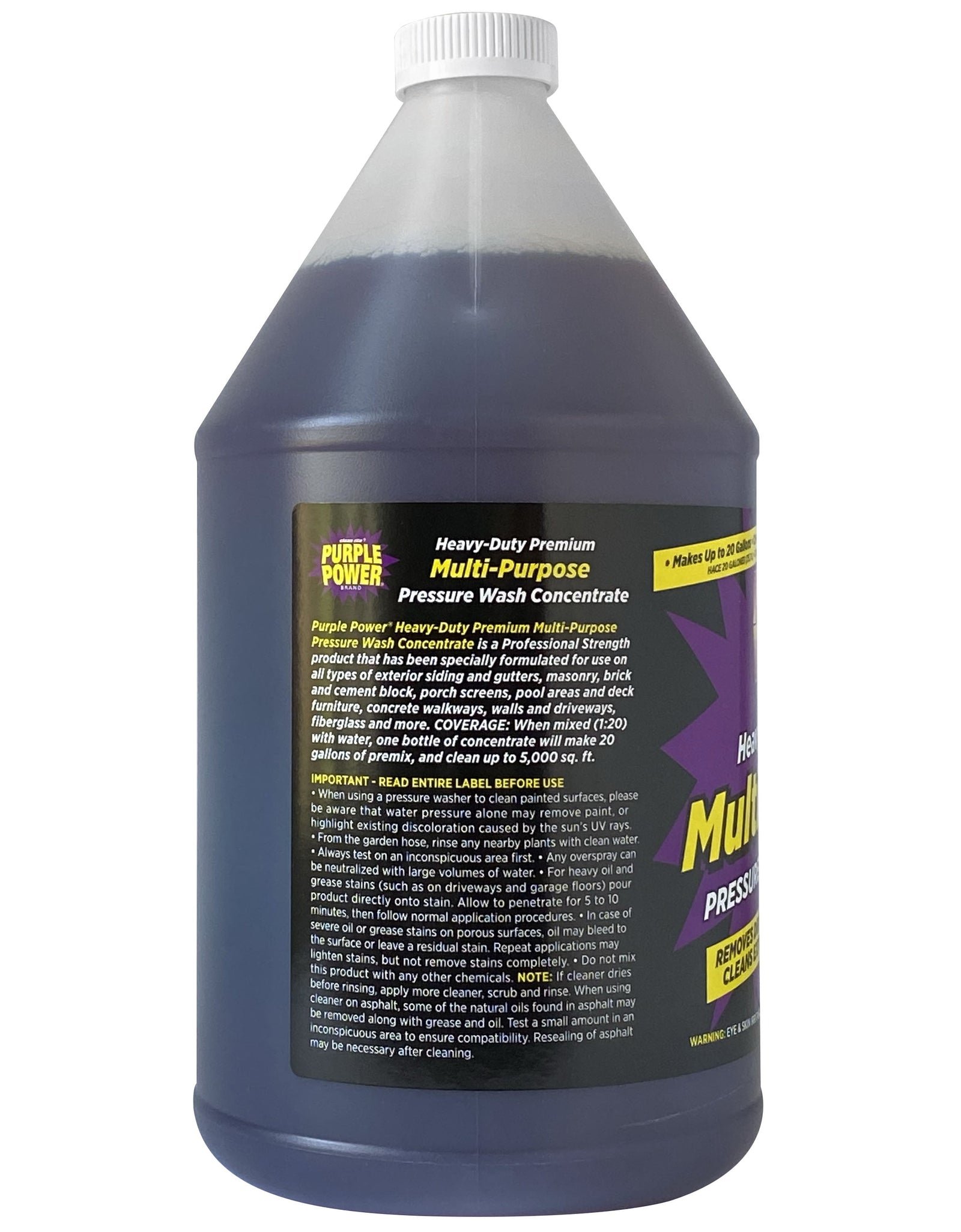 Heavy-Duty Premium Multi-Purpose Pressure Wash, 1 Gallon