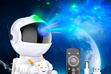 Galaxy Star Projector Night Light Astronaut Space Ceiling LED Lamp for Bedroom Home Decor Kids Gift - Starry Nebula Projector