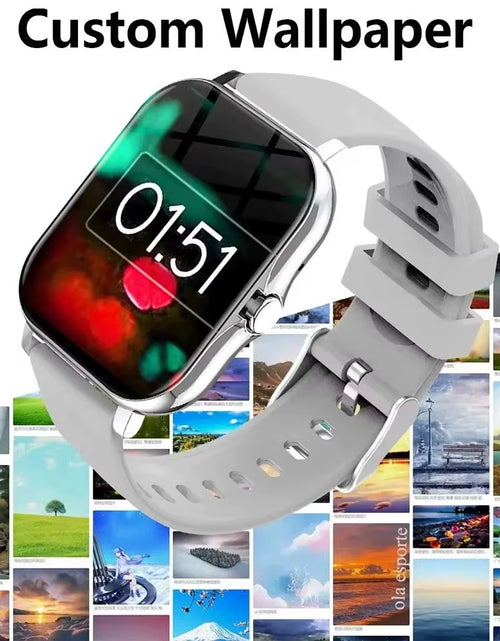 Load image into Gallery viewer, 2026 New Smart Watch for Men Women Sport Selling Smartwatch 1.83'' Full Screen Wireless Call Sports Fitness Holiday Gift Android
