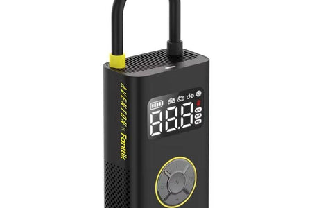 TireMaster Portable Tire Inflator – Smart ON/OFF Hose Design for Effortless Inflation Anywhere