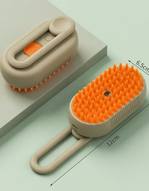 Load image into Gallery viewer, Pet Steam Brush Cat Dog Cleaning Steamy Spray Massage Beauty Comb 3 in 1 Hair Removal Grooming Supplies Pets Accessories Comb
