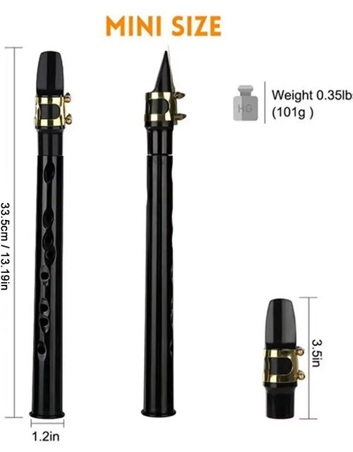 Load image into Gallery viewer, PocketSax Mini – Portable C Key Saxophone for Beginners &amp; Pros with Carrying Bag
