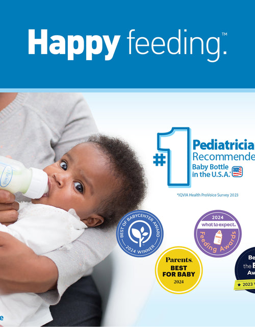 Load image into Gallery viewer, Natural Flow Anti-Colic Options+ Narrow Breast to Bottle Feeding Set, Clear, 4Oz, 4 Pack

