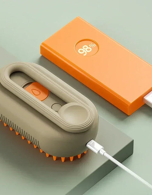 Load image into Gallery viewer, Pet Steam Brush Cat Dog Cleaning Steamy Spray Massage Beauty Comb 3 in 1 Hair Removal Grooming Supplies Pets Accessories Comb
