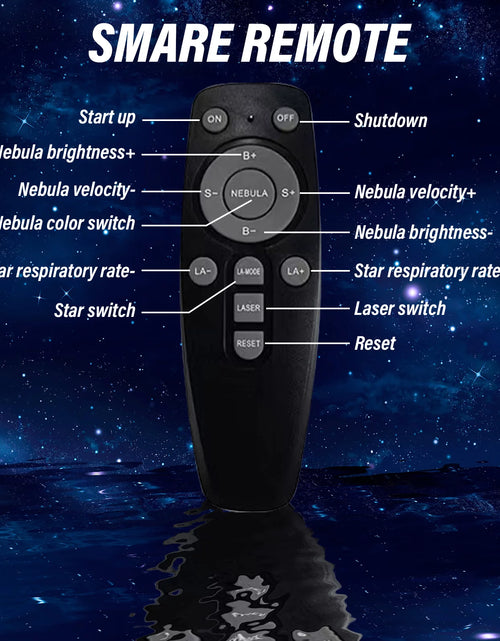 Load image into Gallery viewer, Astronaut Galaxy Projector, Starry Sky Nebula Projection Night Light with Remote Control and Timer, Suitable for Bedroom and Party Decoration
