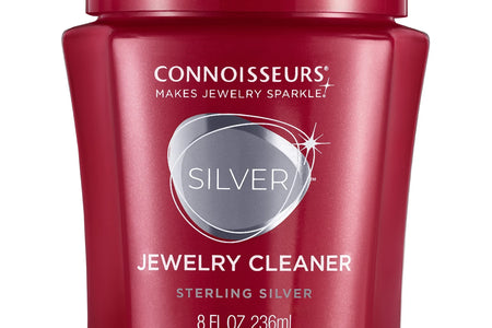 Silver Jewelry Cleaner, Liquid Dip Jewelry Cleaner in Red Jar