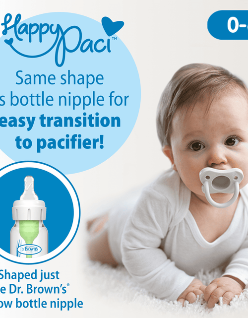 Load image into Gallery viewer, Natural Flow Anti-Colic Options+ Narrow Breast to Bottle Feeding Set, Clear, 4Oz, 4 Pack
