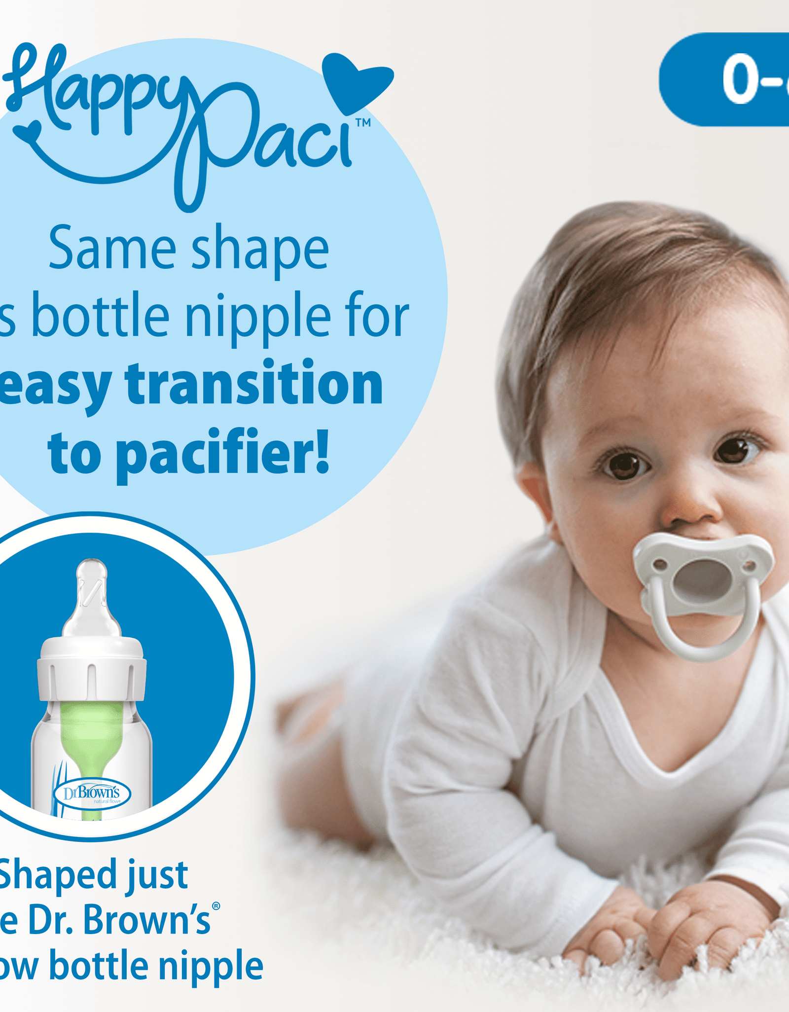 Natural Flow Anti-Colic Options+ Narrow Breast to Bottle Feeding Set, Clear, 4Oz, 4 Pack