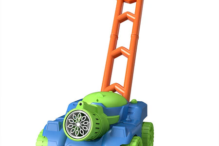 Automatic Lawn Mower Bubble Machine Weeder Soap Maker Blower Baby Activity Walker for Outdoor Kids Toys for Children Gift Boys