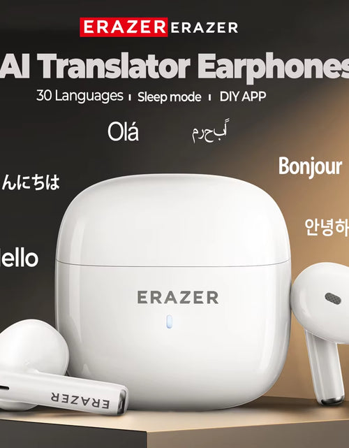 Load image into Gallery viewer, [AI Translator Earphones] Erazer Xt92Pro Bluetooth Earphones Real-Time Translate Earbuds Wireless Headphones for Travel Talking
