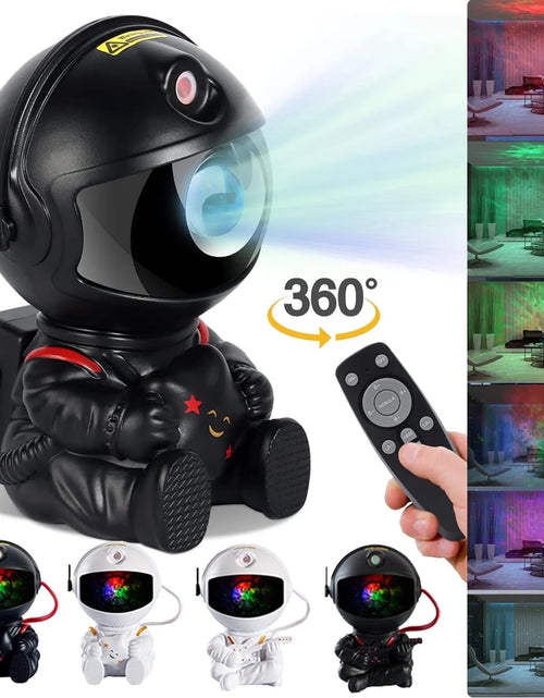 Load image into Gallery viewer, Astronaut Galaxy Projector, Starry Sky Nebula Projection Night Light with Remote Control and Timer, Suitable for Bedroom and Party Decoration
