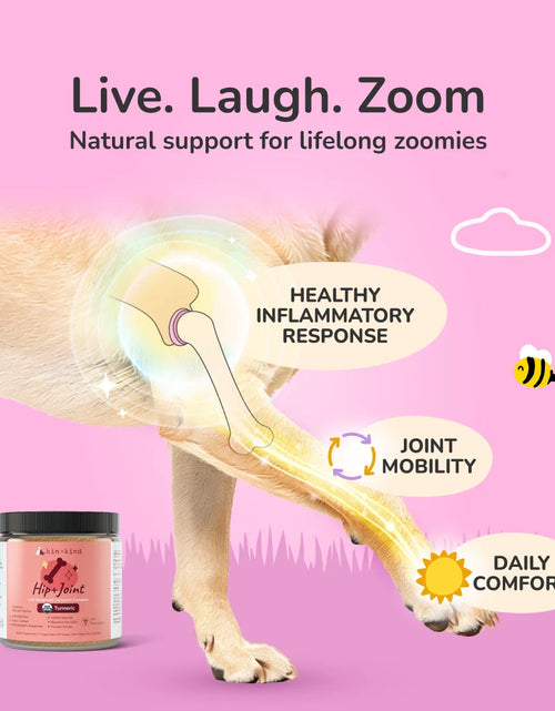 Load image into Gallery viewer, Organic Hip+Joint Supplement for Dogs &amp; Cats (Medium) - 4 Oz
