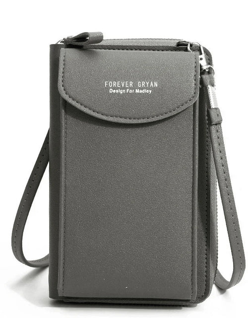 Load image into Gallery viewer, Elegance On-the-Go – Luxe PU Leather Crossbody Shoulder Bag with Phone &amp; Card Organizer
